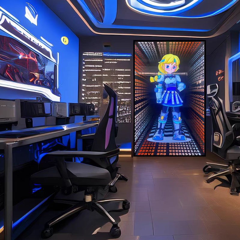 Infinity Mirror Neon Sign - Image 2